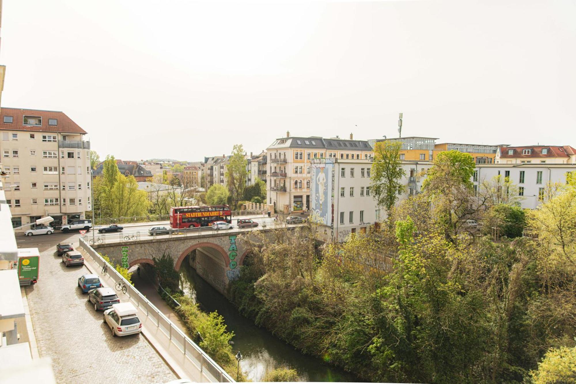 Prime - 2 Zimmer Wohnung Direkt Am Fluss Лейпциг Экстерьер фото